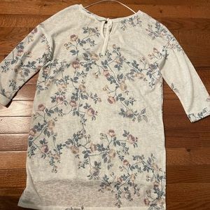 Lauren Conrad Floral sweater